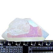 Angel Aura, Quarz mit Platin-und Silber behandelt