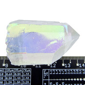 Angel aura, quarz treated with platinum and silver