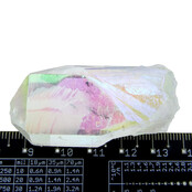 Angel aura, met platina en zilver behandelde kwarts