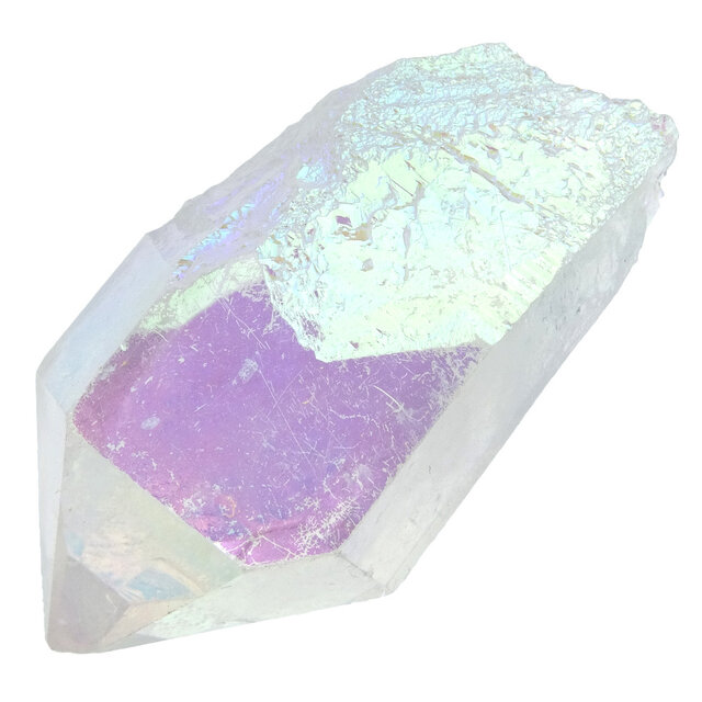Angel aura, quarz treated with platinum and silver