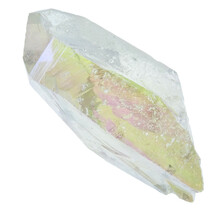 Angel Aura, Quarz mit Platin-und Silber behandelt