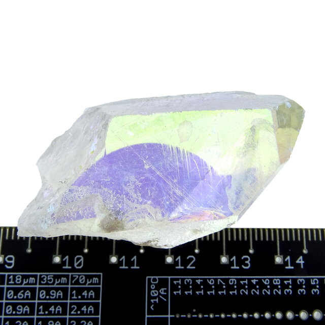 Angel aura, quarz treated with platinum and silver