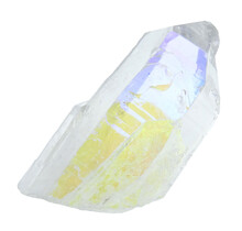 Angel aura, quarz treated with platinum and silver