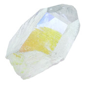 Angel aura, met platina en zilver behandelde kwarts