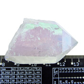 Angel Aura, Quarz mit Platin-und Silber behandelt