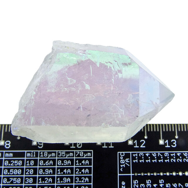 Angel aura, quarz treated with platinum and silver