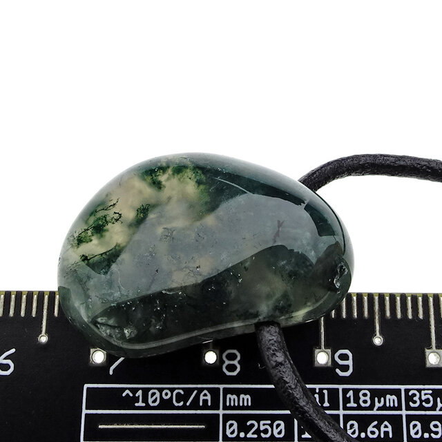 Beautiful pendant of  moss agate