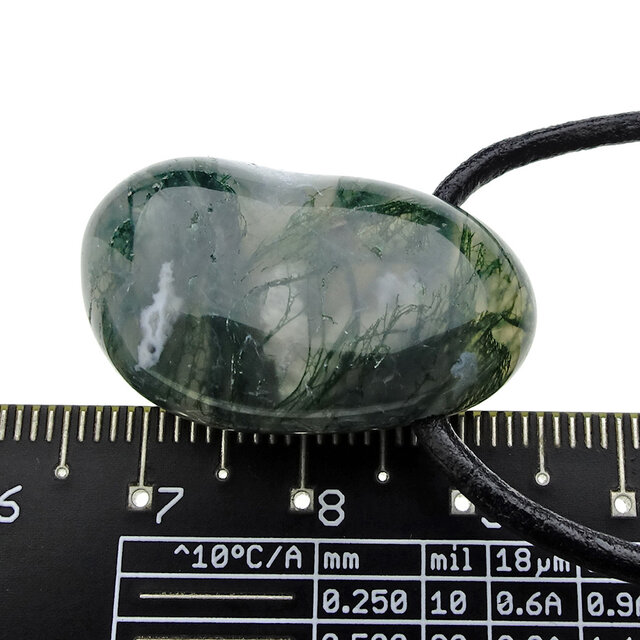 Beautiful pendant of  moss agate