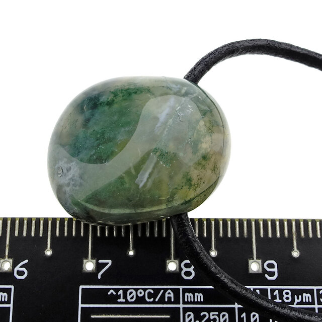 Beautiful pendant of  moss agate