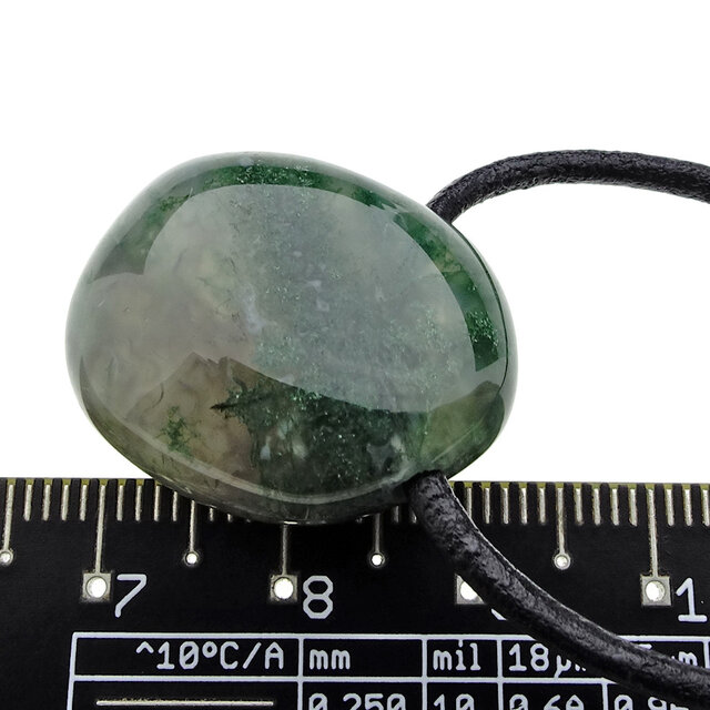 Beautiful pendant of  moss agate