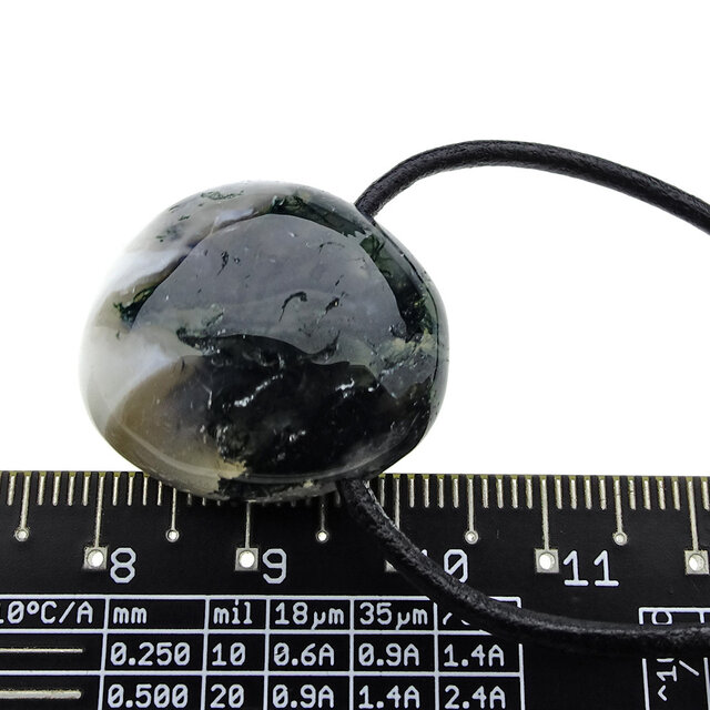 Beautiful pendant of  moss agate