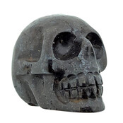 NWA chondrite skull – meteorite carving 2 cm