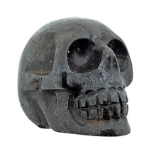 NWA-Chondritschädel – Meteoritenschnitzerei 2 cm