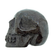 NWA chondrite skull – meteorite carving 2 cm