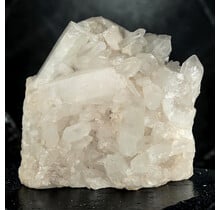 Rock crystal cluster, clear quartz with natural crystal points 3,6 kg