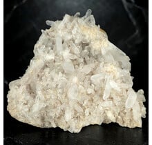 Rock crystal cluster, clear quartz with natural crystal points 3,7 kg