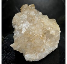 Bergkristal cluster, heldere kwarts met natuurlijke kristalpunten 1,6 kg