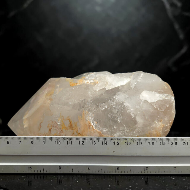 Rock crystal cluster, clear quartz with natural crystal points 1,25 kg