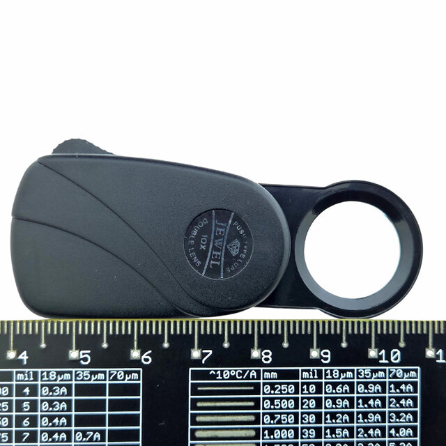 10x20mm plastic magnifying glass