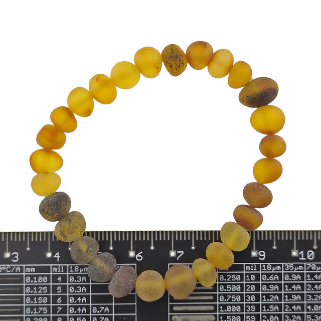 Baltic amber bracelet for children