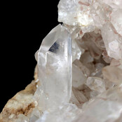Bergkristallgruppe, klarer Quarz mit natürlichen Kristallspitzen 10,8 KG