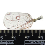 Rutilated quartz, quartz variant with ingrown needles