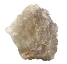 Smoky quartz from Brazil with elestial growth, also known as alligator quartz