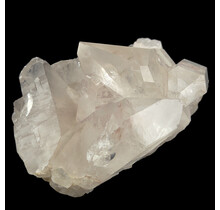 Rock crystal cluster, clear quartz with natural crystal points 1,4 kg