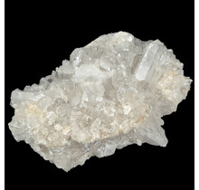 Bergkristallgruppe, klarer Quarz mit natürlichen Kristallspitzen  2,5 KG