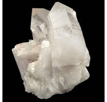 Rock crystal cluster, clear quartz with natural crystal points 2,2 kg
