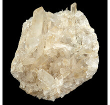 Rock crystal cluster, clear quartz with natural crystal points 5 kg