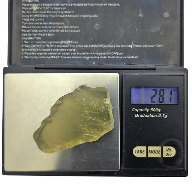 Libisch glas of goud tektiet  gepolijst