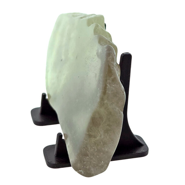 Libysches Glas oder Goldtektit poliert