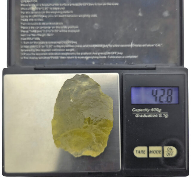 Libysches Glas oder Goldtektit