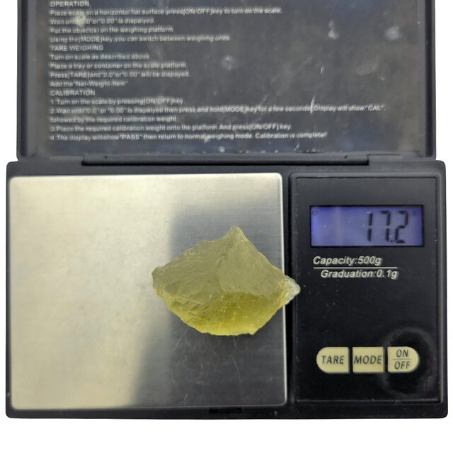 Libysches Glas oder Goldtektit