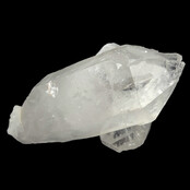 Bergkristallgruppe, klarer Quarz mit natürlichen Kristallspitzen  1,2 KG