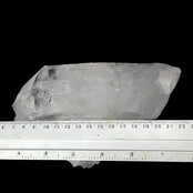 Bergkristallgruppe, klarer Quarz mit natürlichen Kristallspitzen  1,2 KG
