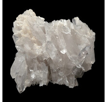 Rock crystal cluster, clear quartz with natural crystal points 1,75 kg