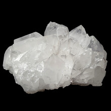 Bergkristallcluster