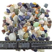 1KG tumbled stones in various sizes