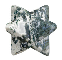moss agate Merkaba B Quality