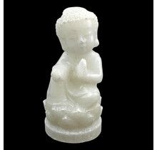 Selenite Buddha B quality