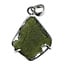 Moldavite pendant in silver 4,53 grams