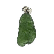 Moldavite pendant in silver 3,3 grams