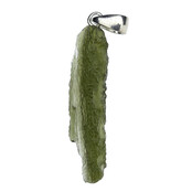 Moldavite pendant in silver 2,9 grams