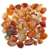 Carnelian tumbled stones 1 kg