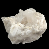 Rock crystal cluster, clear quartz with natural crystal points 2,29 kg