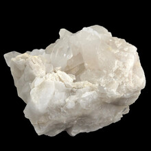 Rock crystal cluster