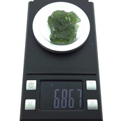 Moldavite from Czech Republic