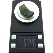 Moldavite from Czech Republic